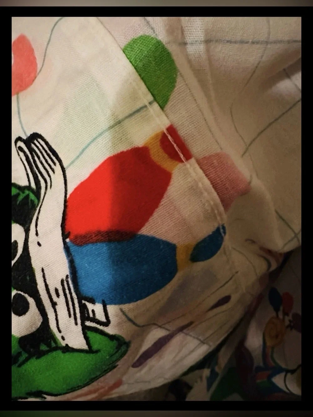 Vintage Sesame Street Fabric Twin Sheet Set READ BELOW